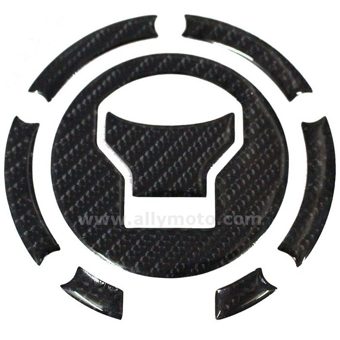 140 3D Carbon Fiber Tank Gas Cap Pad Filler Cover Sticker Decals Honda Cbr650F 14-15-Vfr800-X 15-Mn4 14-15
